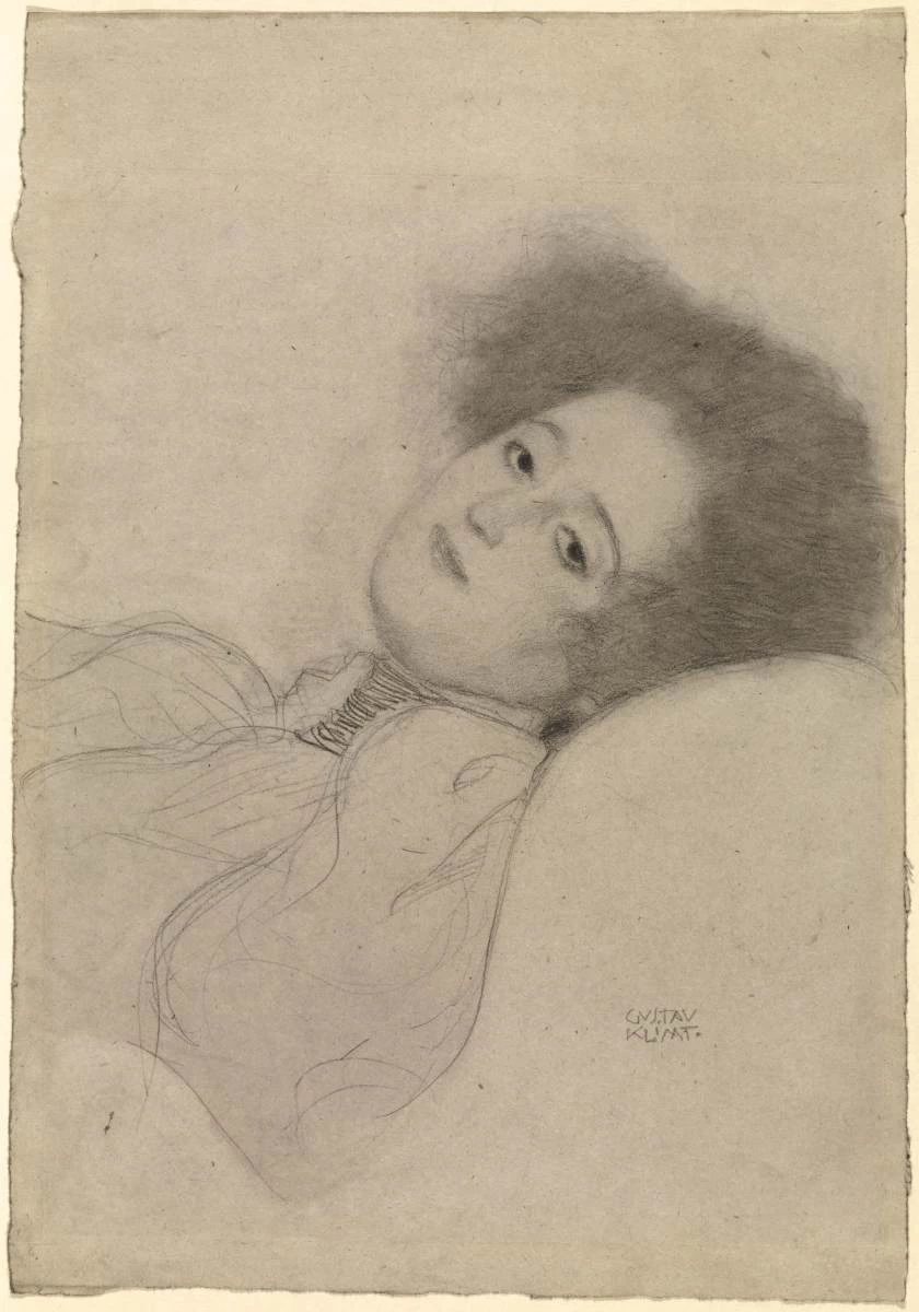 Ritratto di giovane donna distesa, 1897 - J. Paul Getty Museum, Los Angeles